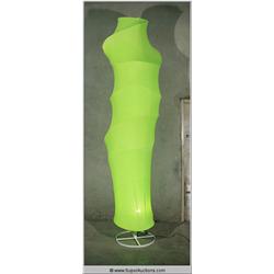 Large 17' Foot Tall Light Up Wire Sculpture with Removable Green Cover