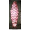 Image 1 : Large 17' Foot Tall Light Up Wire Sculpture with Removable Pink Hawaiian Print Cover and Extra Cover