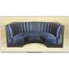 Image 1 : Navy Blue Seating U-Shaped Dining Booth 