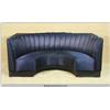 Image 1 : Navy Blue Seating U-Shaped Dining Booth 
