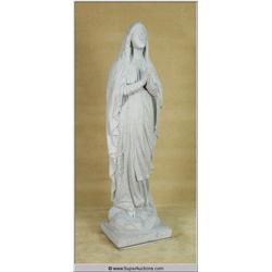 "Buffy The Vampire Slayer" 2000 Real Stone Virgin Mary Praying Statue 