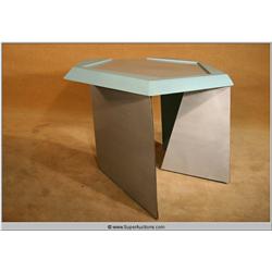 "Austin Powers" Hero Dr. Evil {Mike Myers} Custom Short Office Desk with Blue Trim 
