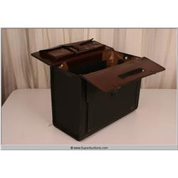 "Law Abiding Citizen" 2009 Black Leather Business File Holder Suit Case