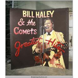 Large 10' Bill Haley and the Comets hand Painted Mural Wall Panel