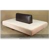 Image 2 : Large Center Island Micro Fiber Puff Sofa 