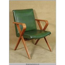 "Yes Man" 2008 with "Jim Carry" Original 1950's Mid Century Thonet Arm Chair used as a Movie Prop