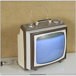 "Dream Girls" 2006 with "Jamie Foxx" 1960's Jet Age RCA 16" TV Used as a Movie Prop