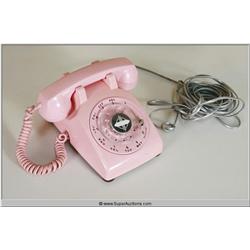 "Dream Girls" 2006 with "Jamie Foxx" Pink Mid Century Rotary Telephone Used as a Movie Prop