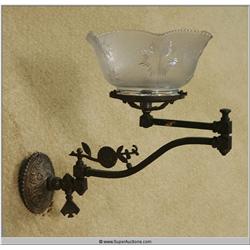 "National Treasure: Book of Secrets" 2007 Staring "Nicolas Cage" Antique Iron Gas Lamp Wall Sconce w