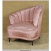 Image 1 : "Powder Blue" 2009 with "Patrick Swayze" 1950's Pink Shell Back Lounge Chair used as a Movie Prop