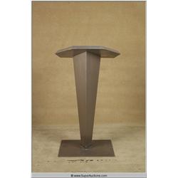 "Starship Troopers" 1997 Original Production Made Silver Colored Speaking Podium
