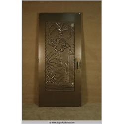 "The Mask" 1994 with "Jim Carrey" Large Gold 10' Foot Coco Bongo Door - used as a Movie Prop