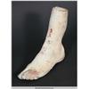 Image 1 : "Terminator " 2003 Staring "Arnold Schwarzenegger" Powdered Soft Life Size Man's Foot Movie Prop