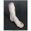 Image 2 : "Terminator " 2003 Staring "Arnold Schwarzenegger" Powdered Soft Life Size Man's Foot Movie Prop
