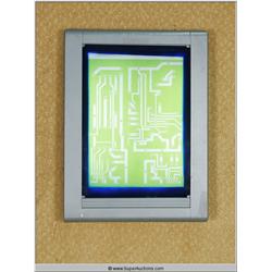 "Space Above and Beyond" 1995 Light Up Computer Tablet Movie Prop with Circuit Board Screen  