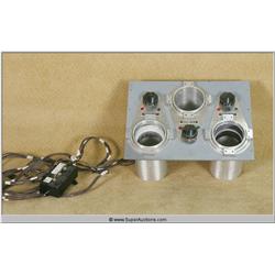 "Species II" 1998 "Natasha Henstridge" Aluminum Canister Control Panel Prop 