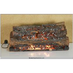 "Yes Man" 2008 with "Jim Carrey" Black Electric Fireplace Light Up Logs used as a Movie Prop