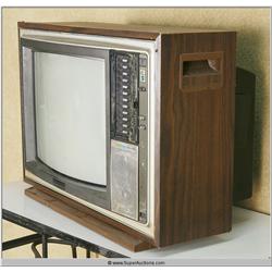 "Powder Blue" 2009 with "Patrick Swayze" Early 1980's Push Button TV used as a Movie Prop