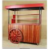Image 1 : Refinded Rosewood French Style Fruit Street Cart