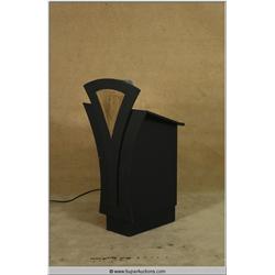 Hand Built Art Deco Styled Music Stand with Reading Light