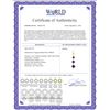 Image 2 : Genuine 2.4 ctw Amethyst Necklace 14KT Yellow Gold - REF-29W7Y