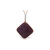 Genuine 20.33 ctw Ruby & Diamond Necklace 14KT Rose Gold - REF-84M8T