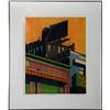 Image 1 : Michael Arike, Striped Awning, Aquatint Etching