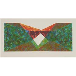 Ronald Davis, Triangle Slice, Serigraph