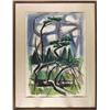 Image 1 : Morton Grossman, Abstract Watercolor