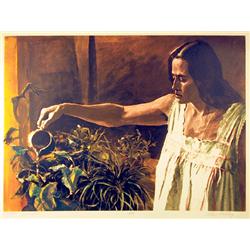 John Hardy, Window Garden, Lithograph