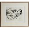 Image 1 : Reuben Nakian, Leda and the Swan, Etching