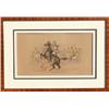 Image 1 : Seccombe, Officer on Horseback, Framed Print