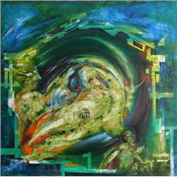 Yuri Yurov, Lizard, Painting