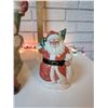 Image 4 : Porcelain Santa Claus Canisters