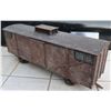 Image 2 : TRAIN CAR METAL ANTIQUE 1930's FILMING MINIATURE F