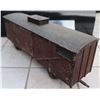 Image 1 : TRAIN CAR METAL ANTIQUE 1930's FILMING MINIATURE H