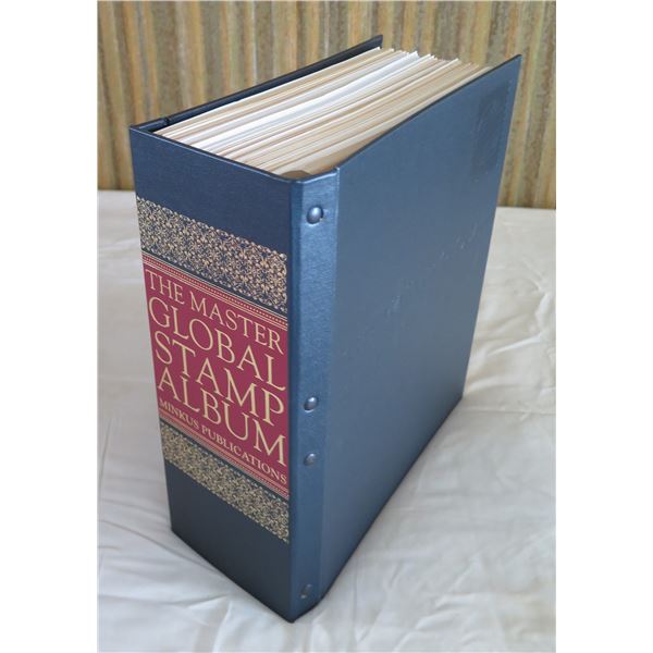 The Master Global Stamp Album - Southern Yemen, Spain, etc (Incomplete - Partially Filled)