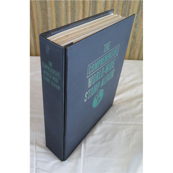 The Comprehensive World Wide Stamp Album - Caicos, Cambodia, etc (Incomplete - Partially Filled)