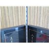 Image 15 : Asian 4 Panel Lacquered Divider w/ Shadow Box Floral Design 24"L x 18"H (Very Fragile)