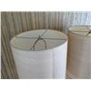 Image 2 : Qty 2 Metal Woven Lamps w/ White Shades