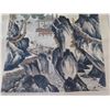 Image 2 : Asian Scroll Artwork w/ Pagoda Scene & Oriental Characters