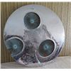 Image 1 : Round Abstract Wall Hanging w/ Maker's Mark