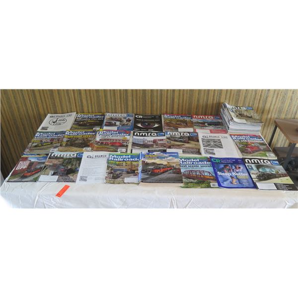 Multiple Magazines: Model Railroader, Walther's, NMRA, Branch Line, etc