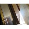 Image 3 : Greg Copeland Square Wall Mirror Style 1017 w/ Frosted Design Signed by Artist