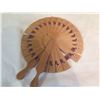 Image 10 : Carved Wooden Salt & Pepper Shakers, Round Fan & Catapult w/ Bear Décor