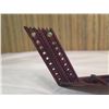Image 2 : Carved Wooden Canoe Ship Décor 14"L X 4"H