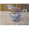 Image 10 : Hand-Painted Tea Pot, Creamer & Sugar Bowl w/ 6 Cups & Saucers, Made in China