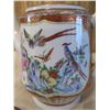 Image 19 : Hand-Painted Tea Pot, Creamer & Sugar Bowl w/ 6 Cups & Saucers, Made in China