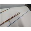 Image 4 : Qty 4 Fishing Rods Misc Sizes