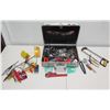Image 1 : Multiple Hand Tools: Saw, Wrenches, Screwdrivers, Pliers, etc in Metal Case